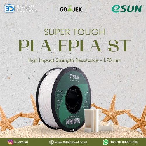 eSUN 3D Filament PLA SUPER TOUGH ePLA ST Filament 1.75 mm